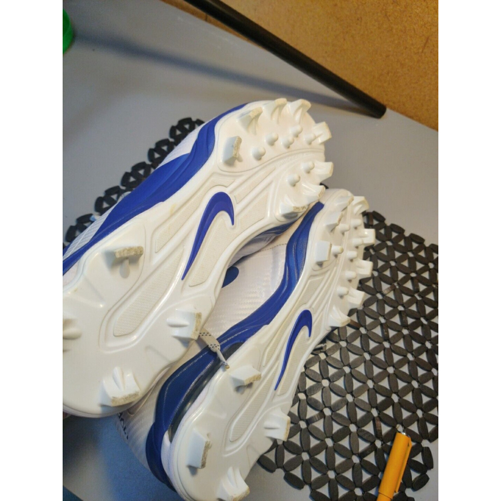 Nike Air Max MVP Elite Blue White Baseball Cleats 14 - Picture 7 of 9